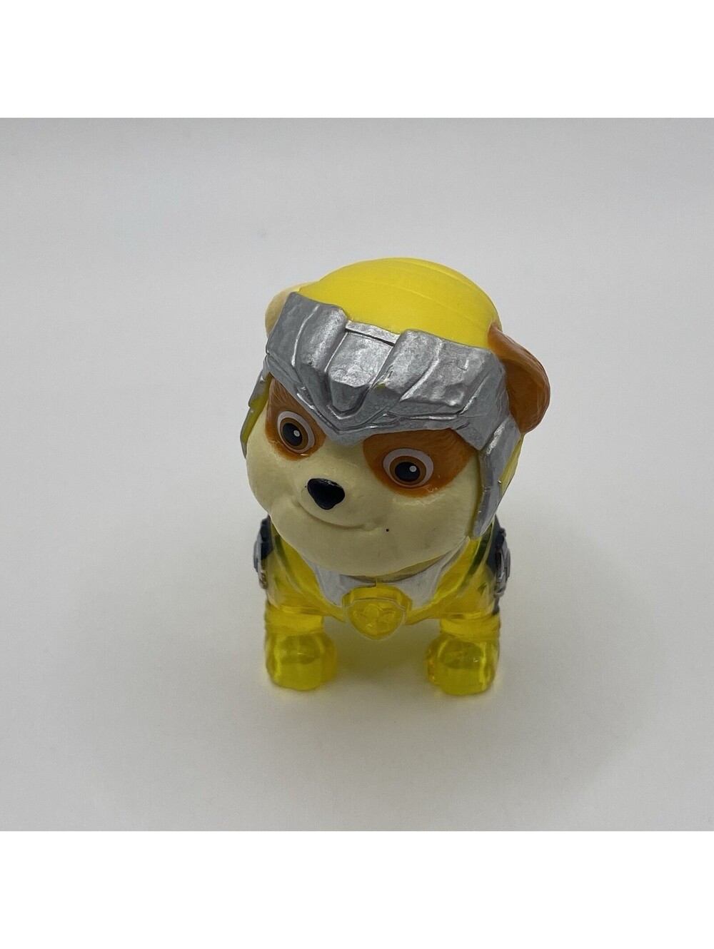 Paw Patrol The Movie Translucent Rubble Bulldozer 2.25" Mini Figure Toy PA12